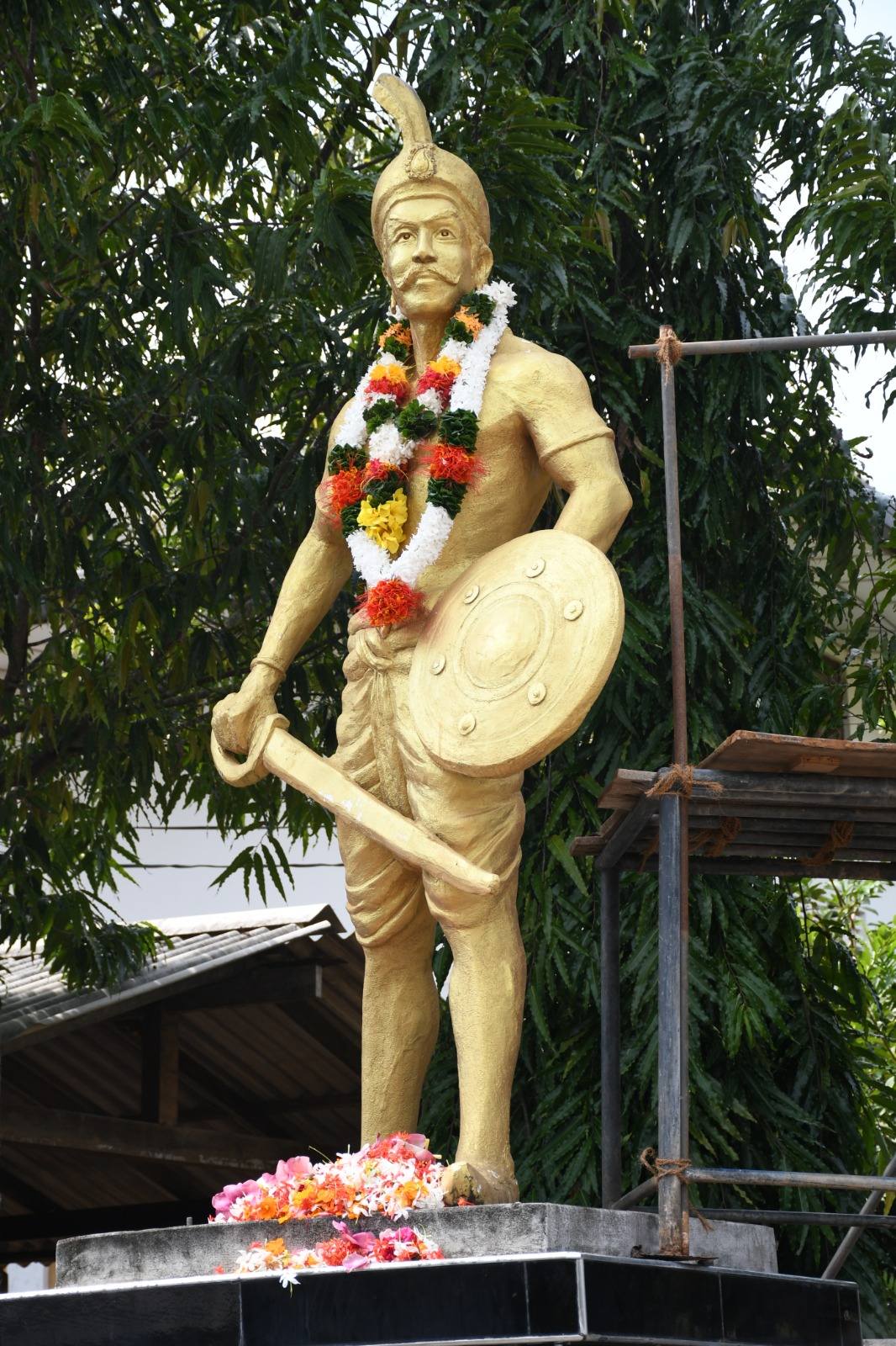 மாவீரன் பண்டாரவன்னியனின் நினைவு தினம் அனுஷ்டிப்பு.